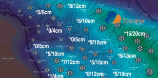 Meteo neve Toscana
