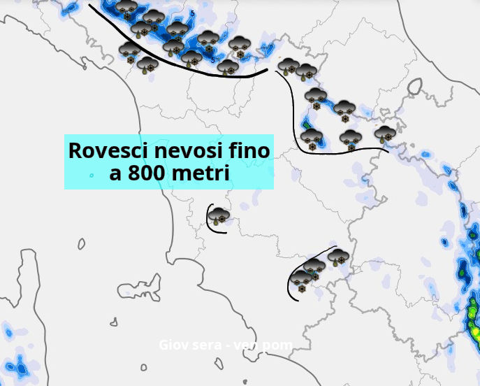 Torna la neve ad aprile – ecco dove e quando – meteo Toscana