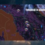 TEMPORALI PIU’ ACCESI TRA LE PROVINCE DI SIENA ED AREZZO – DOMANI NUOVE ACCENSIONI – METEO TOSCANA flash