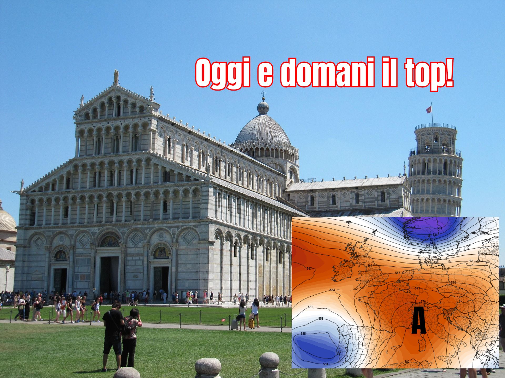 Meteo super sia oggi che domani, primi cedimenti da sabato e poi domenica – ponte primo maggio in Toscana