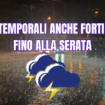 Meteo perturbato per tutto il giorno, spesso temporalesco: evoluzione prossime ore per la Toscana