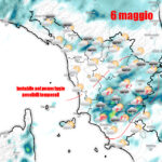 Temporali parossistici: si passano i 100 millimetri e piove sulle stesse zone – meteo Toscana – tendenza domani