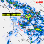 Occhio al pomeriggio, vivace sviluppo temporalesco tra Siena ed Arezzo – meteo Toscana