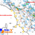 Rovesci nel pomeriggio, DOMANI MAGGIORE INSTABILITA’ – TEMPORALI – meteo Toscana