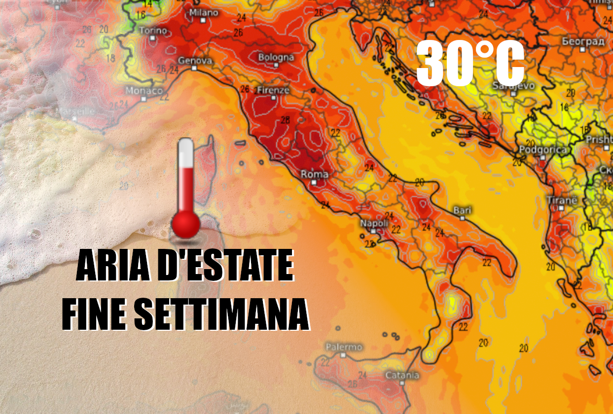 Qualche annuvolamento e temperature in risalita – verso il ponte del 2 giugno – meteo Toscana
