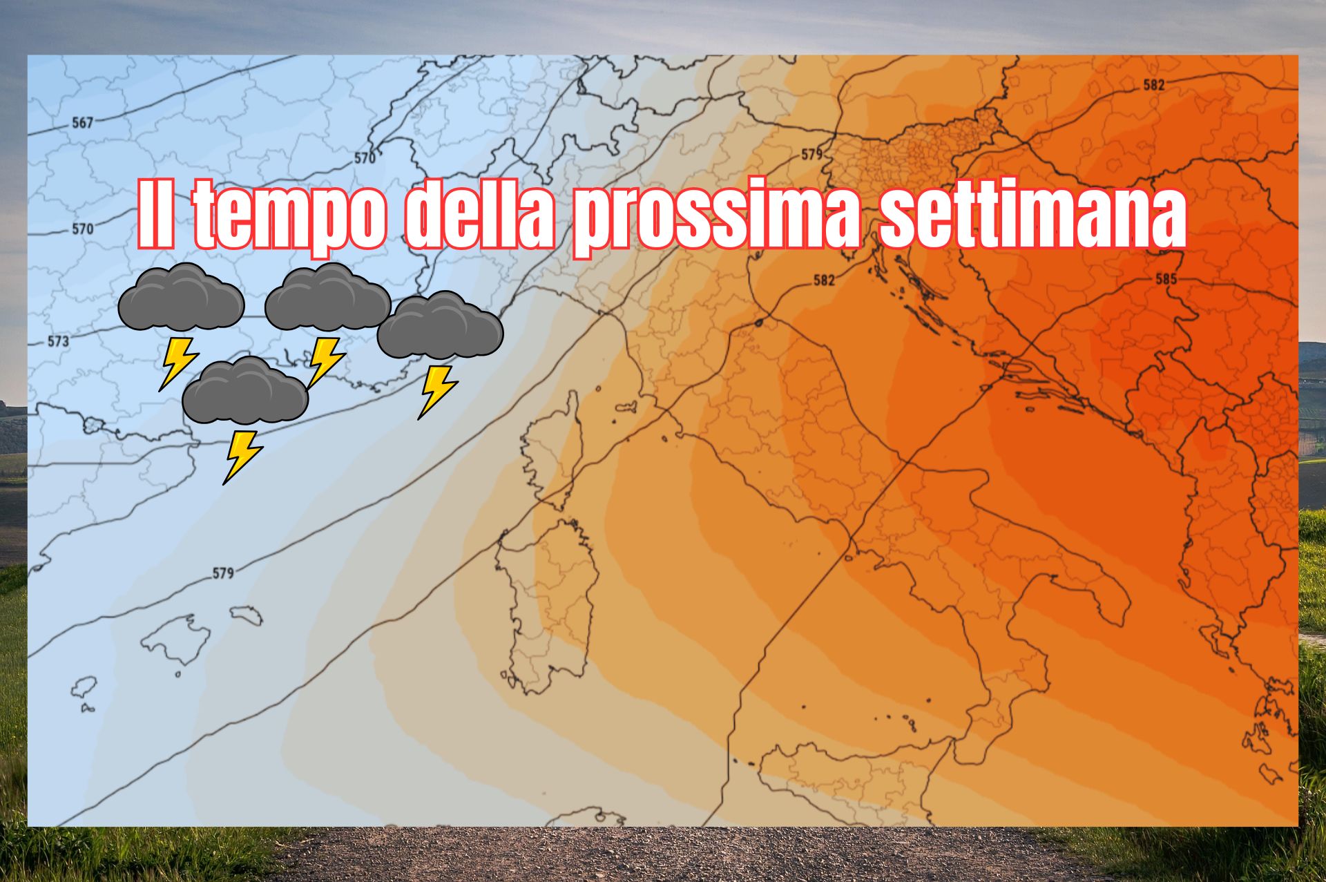 Come sarà il tempo dei prossimi sette giorni? Ecco la traccia meteo per la Toscana
