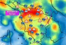 Temporali forti in Toscana, cinque fasi fino a giovedì: le ore più delicate stanno arrivando