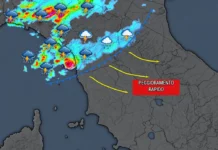Temporali già forti in Toscana: 50 mm a Viareggio, nelle prossime ore si spostano verso sud
