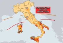 Dai 35 ai 30 °C in pochi giorni: così sta diminuendo la persistenza del caldo in Italia