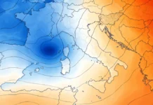 Martedì l’Atlantico irrompe sull’Italia: piogge forti e una notte di temporali