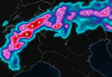 Nord Italia: neve in due occasioni e possibili e spessori anche sotto i 1.500 metri